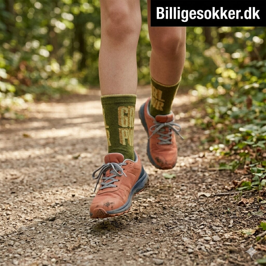 Børnesokker Til Piger - 3 Par Girlpower