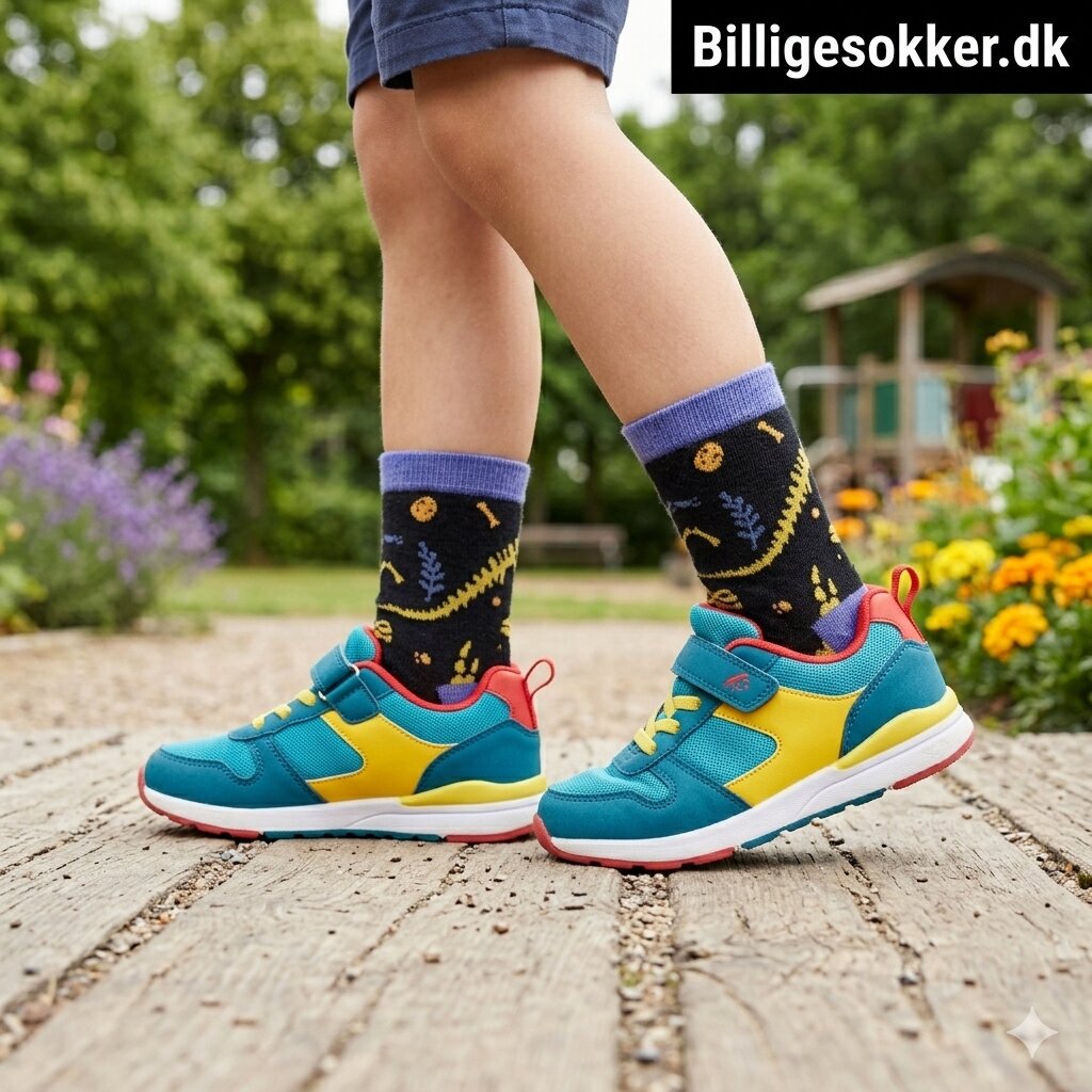 Børnesokker Unisex - 3 Par Dinosaur