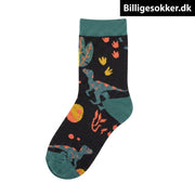 Børnesokker Unisex - 3 Par Dinosaur