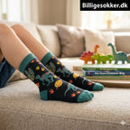 Børnesokker Unisex - 3 Par Dinosaur