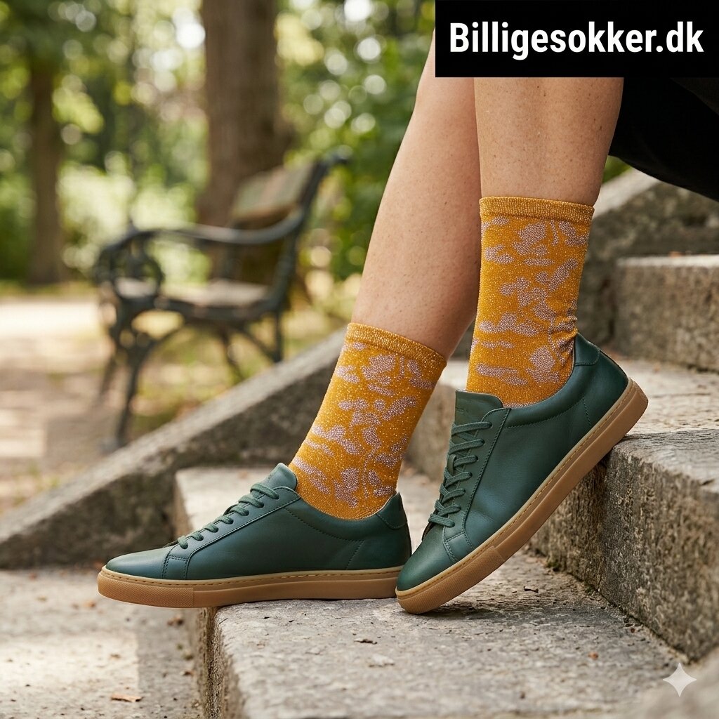 Damesokker - 3 Par Glimmersokker Lyrics