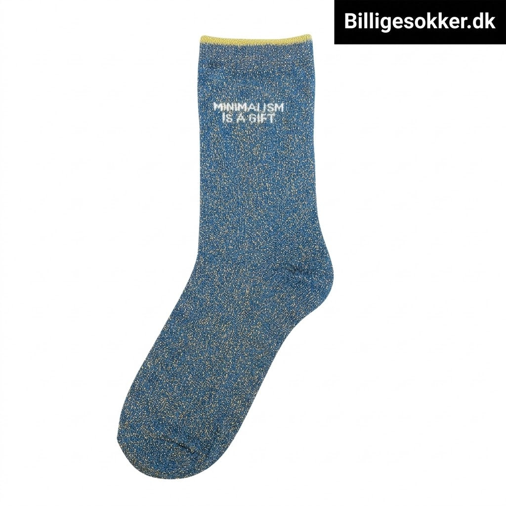 Damesokker - 3 Par Glimmersokker Statement