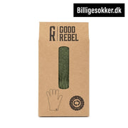 Good Rebel - Strik Handsker Laves i Sort, Grøn Og Lys Grå