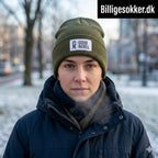 Good Rebel - Strik Hue Laves i Sort, Grøn Og Lys Grå