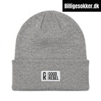 Good Rebel - Strik Hue Laves i Sort, Grøn Og Lys Grå