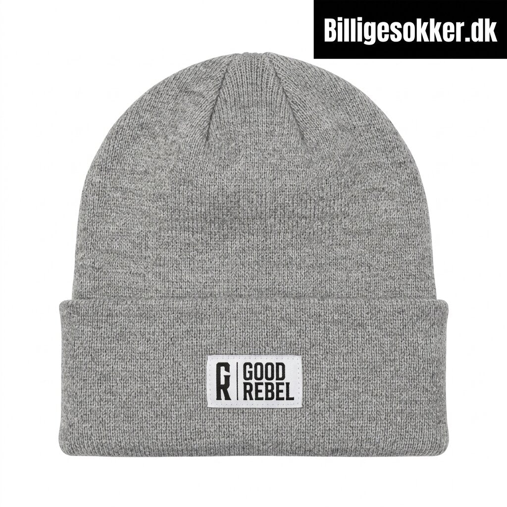 Good Rebel - Strik Hue Laves i Sort, Grøn Og Lys Grå