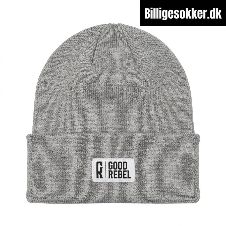 Good Rebel - Strik Hue Laves i Sort, Grøn Og Lys Grå