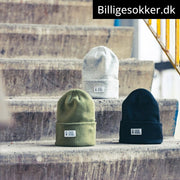 Good Rebel - Strik Hue Laves i Sort, Grøn Og Lys Grå