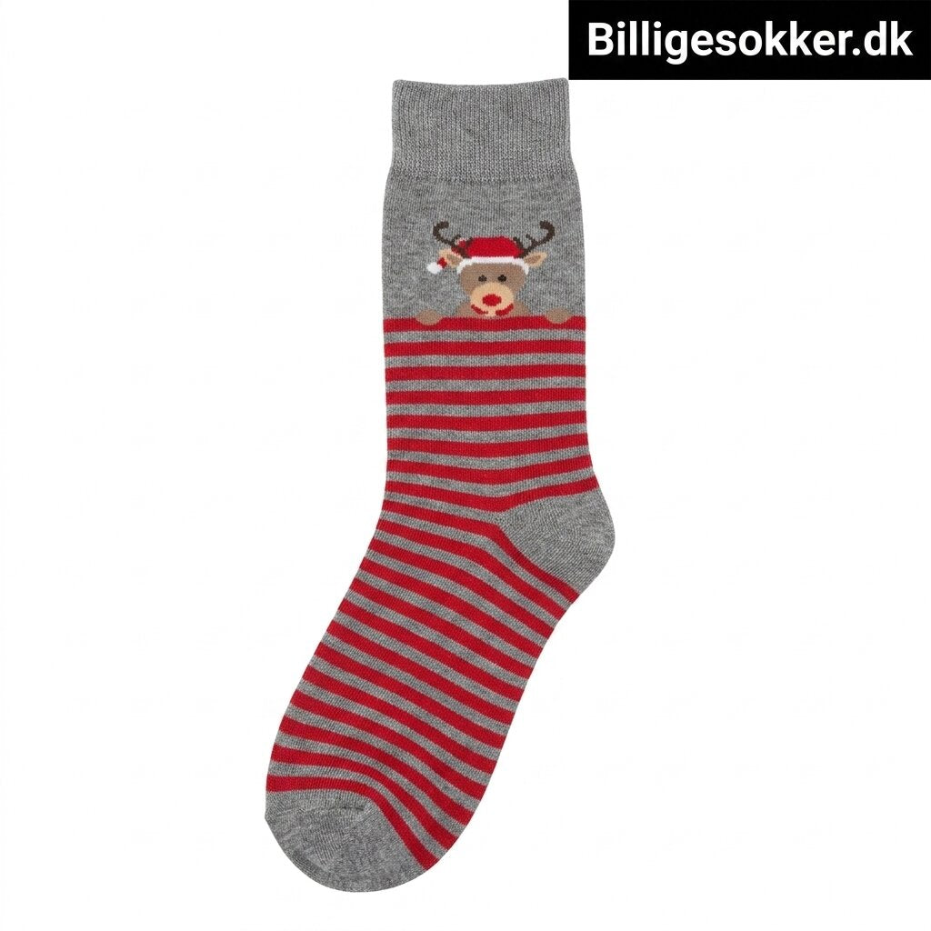 Herre - 3 Par Mørke Julesokker