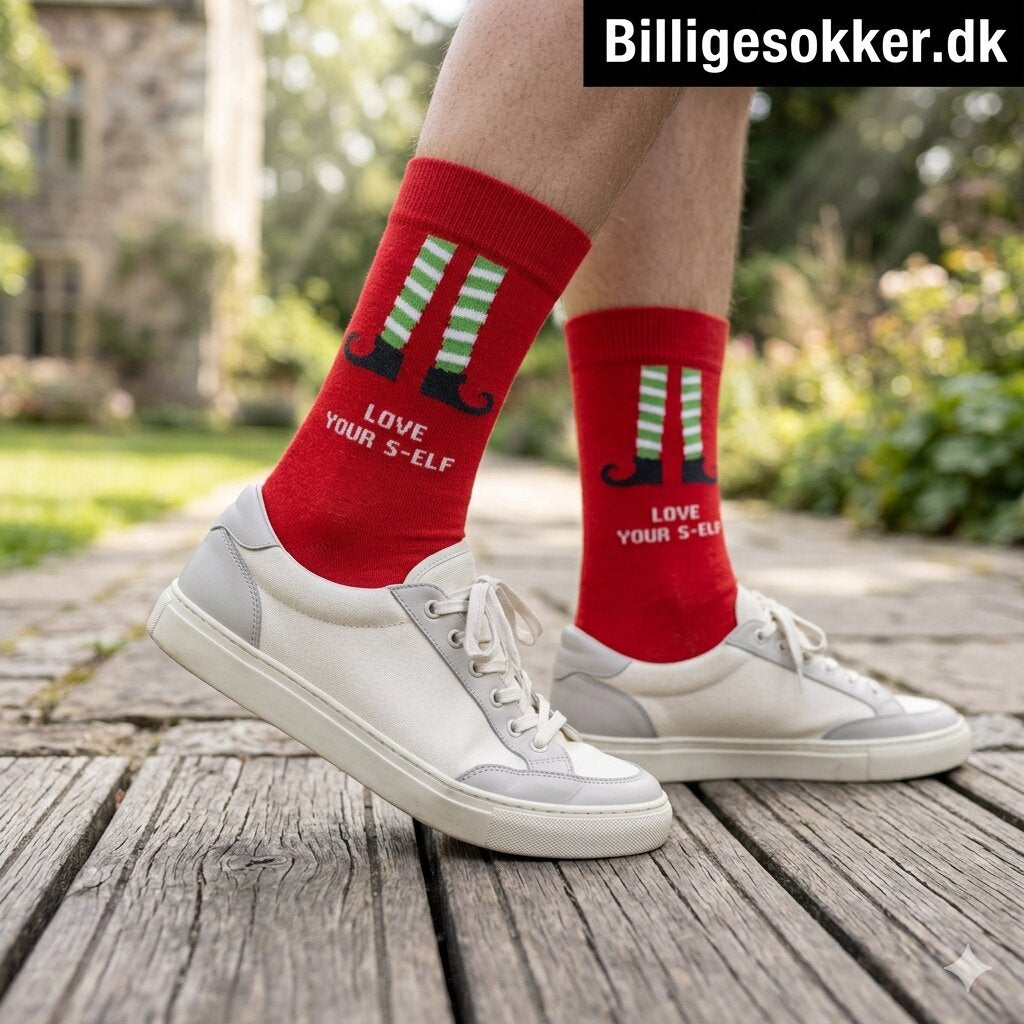 Herre - 3 Par Mørke Julesokker