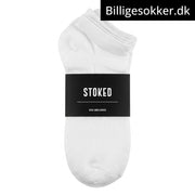 Hvide Bambus Ankelsokker 10 Par