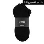 Sorte Bambus Ankelsokker 10 Par