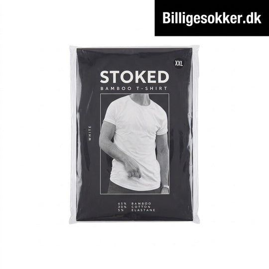 Stoked - Bambus T-shirt Hvid