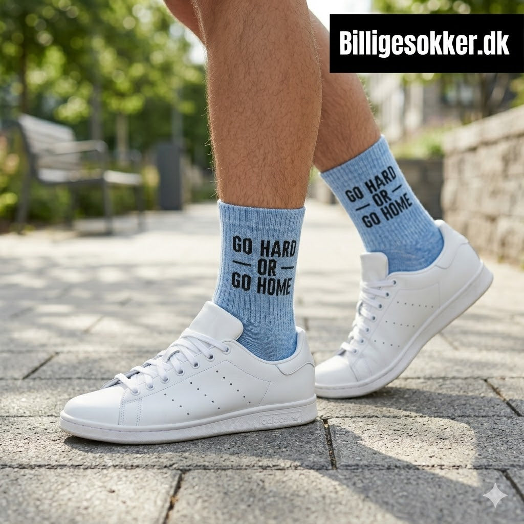 Tennissokker - Go Hard Or Go Home