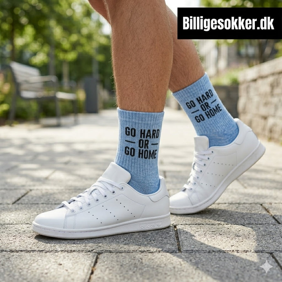 Tennissokker - Go Hard Or Go Home