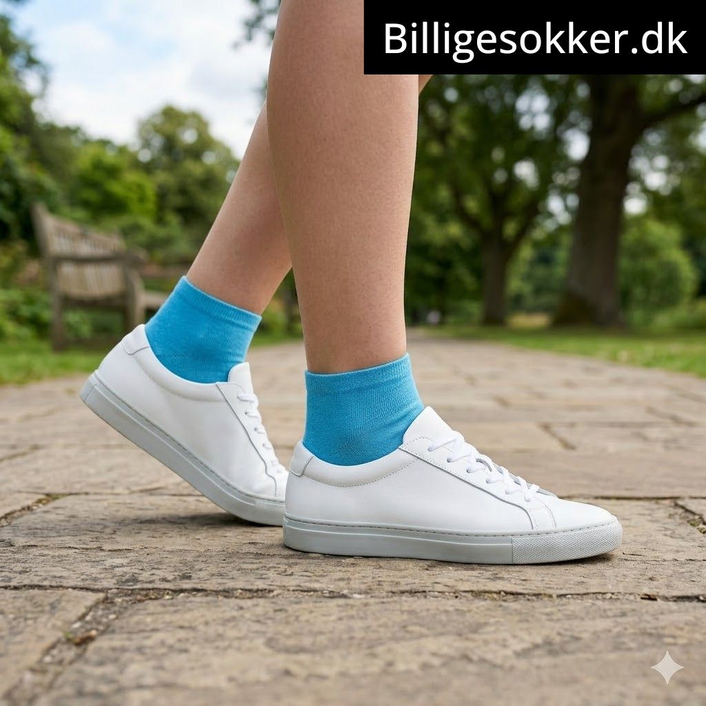 Tennissokker - 3 Par Farvede Ankelsokker
