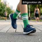 Tennissokker - 3 Par Farvede Med Hvid Striber