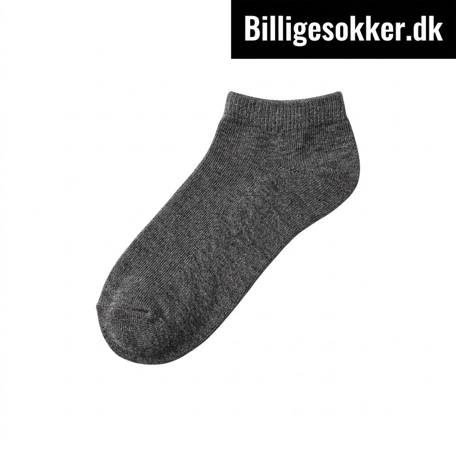 Ankelsokker - 10 Par Grå