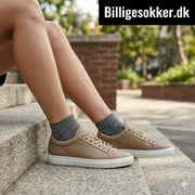 Ankelsokker - 10 Par Grå