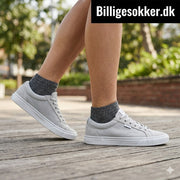Ankelsokker - 10 Par Grå