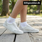 Ankelsokker - 10 Par Hvide
