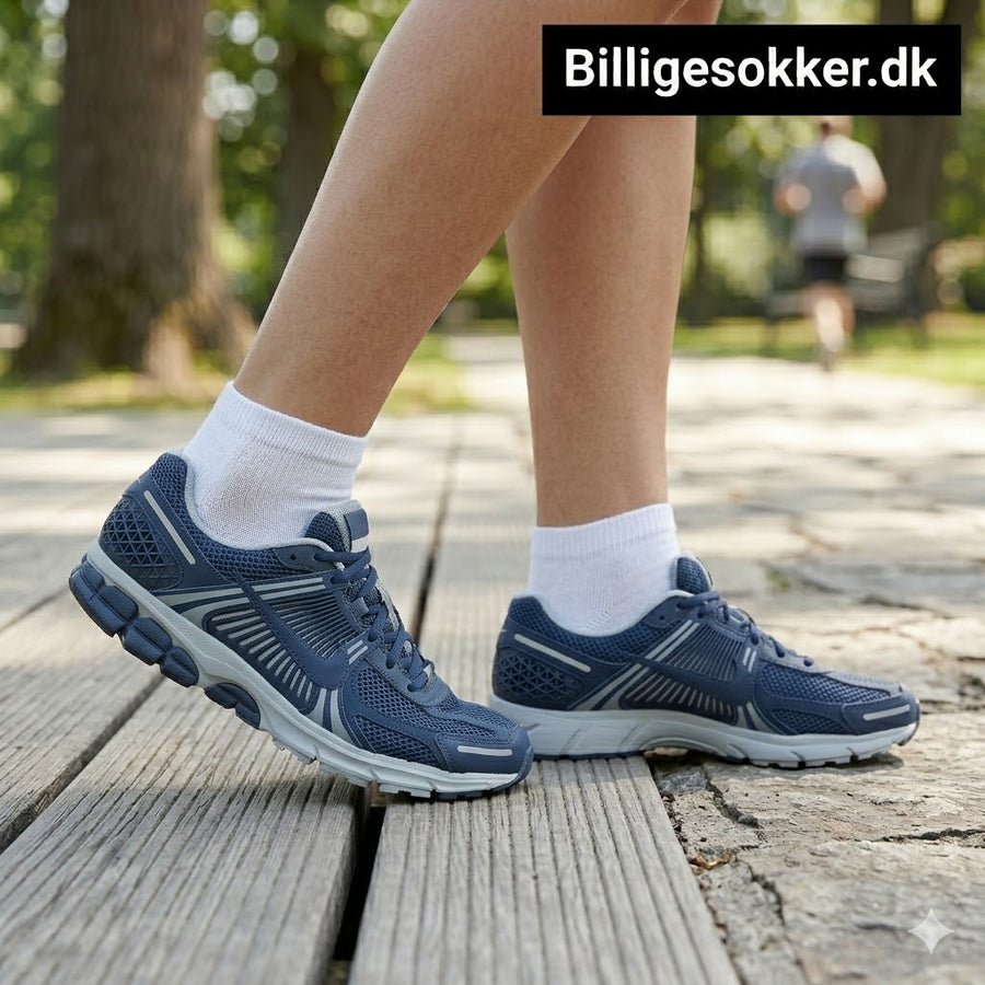 Ankelsokker - 10 Par Hvide