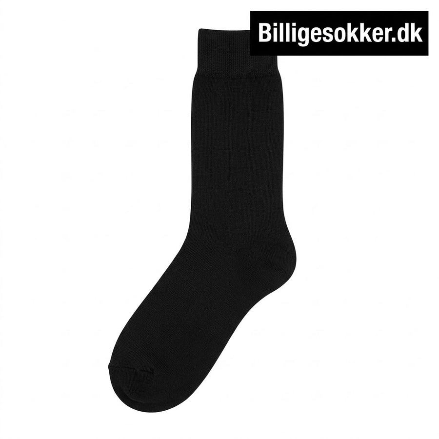 Sorte Sokker - 10 Par